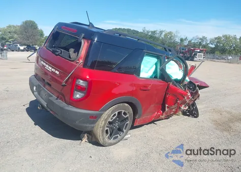 2022 Ford Bronco Sport Outer Banks from USA, damaged, VIN 3FMCR9C63NRE27716